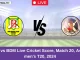 BCC vs BDM Live Cricket Score, Match 20, Assam men's T20, 2024