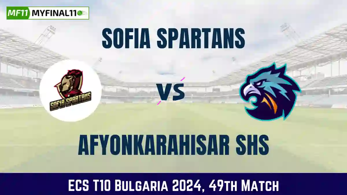 BCCS vs AFK Dream11 Prediction Today 49th Match, Pitch Report, and Player Stats, ECS T10 Bulgaria, 2024