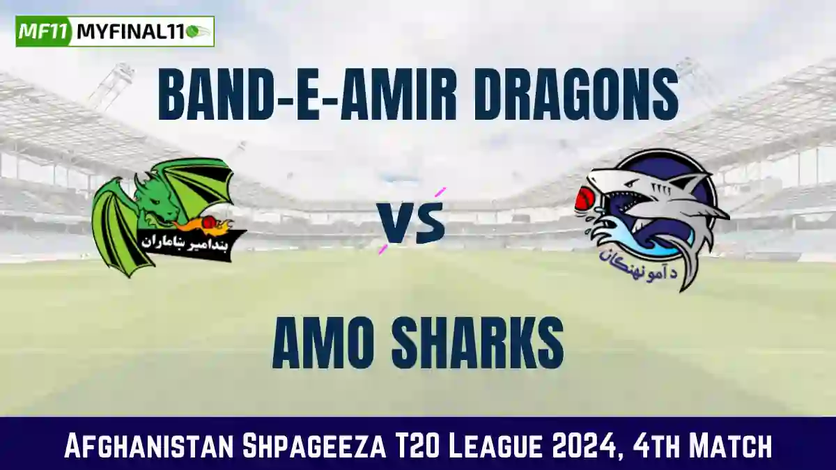 BD vs AM Dream11 Prediction Today Match 4 Pitch Report, and Player Stats Shpageeza Cricket League, 2024