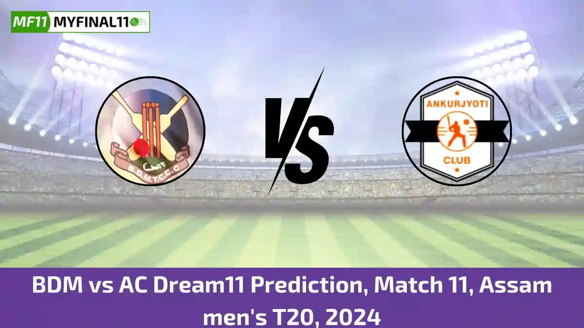 BDM vs AC Dream11 Prediction, Match 11, Assam men's T20, 2024 (1)