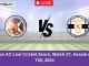 BDM vs AC Live Cricket Score, Match 27, Assam men's T20, 2024