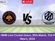 BPH vs MNR Live Cricket Score, 32th Match, The Hundred Men's, 2024