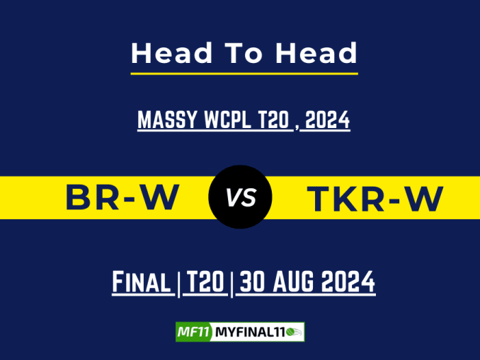 BR-W vs TKR-W Player Battle, Head to Head Team Stats, Player Record (1)