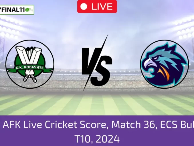 BS vs AFK Live Cricket Score, Match 36, ECS Bulgaria T10, 2024