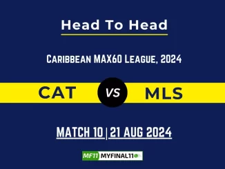 CAT vs MLS Player Battle, Head to Head Team Stats, Player Record (1)