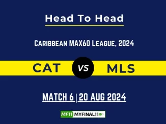 CAT vs MLS Player Battle, Head to Head Team Stats, Player Record