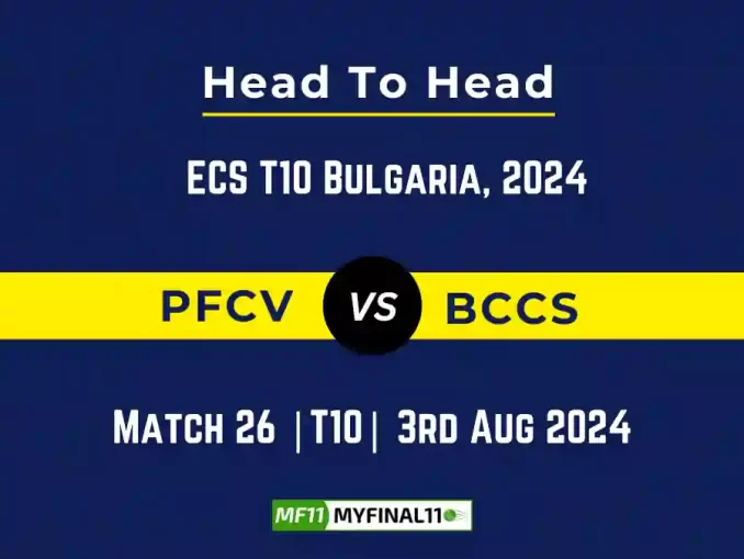 PFCV vs BCCS Player Battle, Head to Head Team Stats, Player Record - ECS T10 Bulgaria, 2024