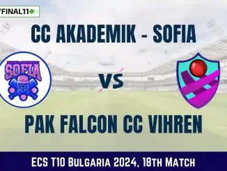 CCAS vs PFCV Dream11 Prediction Today 18th Match, Pitch Report, and Player Stats, ECS T10 Bulgaria, 2024