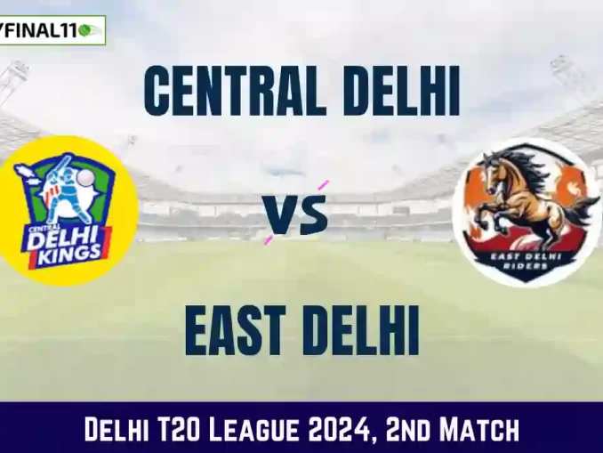 CDK vs EDR Dream11 Prediction Today Match 2 Pitch Report & Stats - Delhi T20 League 2024