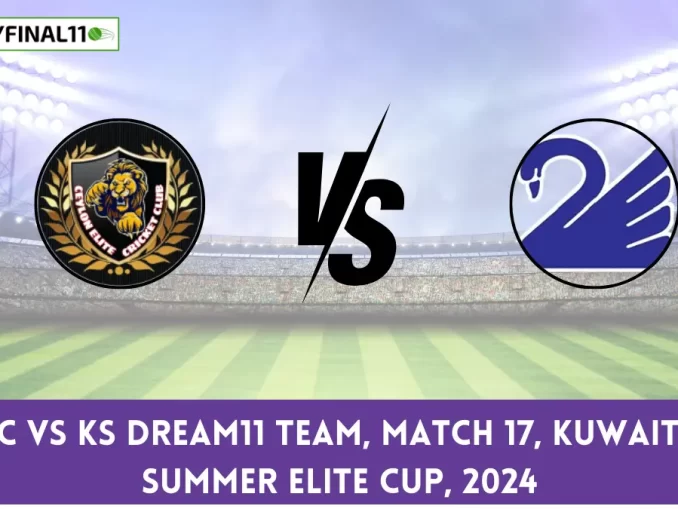 CECC vs KS Dream11 team, Match 17, Kuwait T10 Summer Elite Cup, 2024