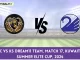 CECC vs KS Dream11 team, Match 17, Kuwait T10 Summer Elite Cup, 2024