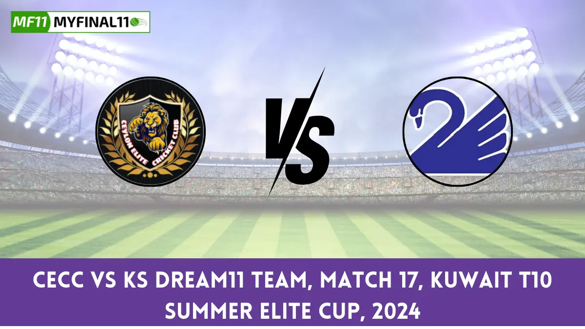 CECC vs KS Dream11 team, Match 17, Kuwait T10 Summer Elite Cup, 2024