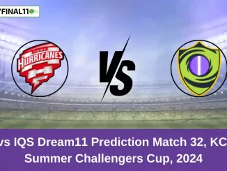 COH vs IQS Dream11 Prediction Match 32, KCC T10 Summer Challengers Cup, 2024