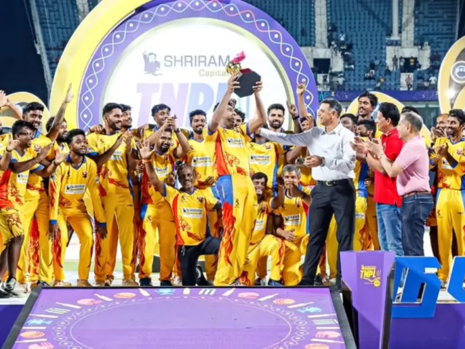 Dindigul Dragons Win First TNPL Title