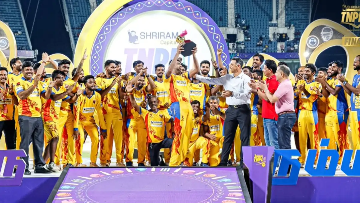 Dindigul Dragons Win First TNPL Title