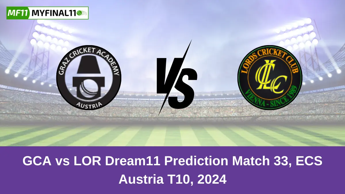 GCA vs LOR Live Cricket Score, Match 33, ECS Austria T10, 2024