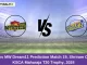 GMY vs MW Dream11 Prediction Match 19, Shriram Capital KSCA Maharaja T20 Trophy, 2024