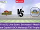 GMY vs SL Live Score Ball by Ball Commentary- Match 25, Shriram Capital KSCA Maharaja T20 Trophy 2024