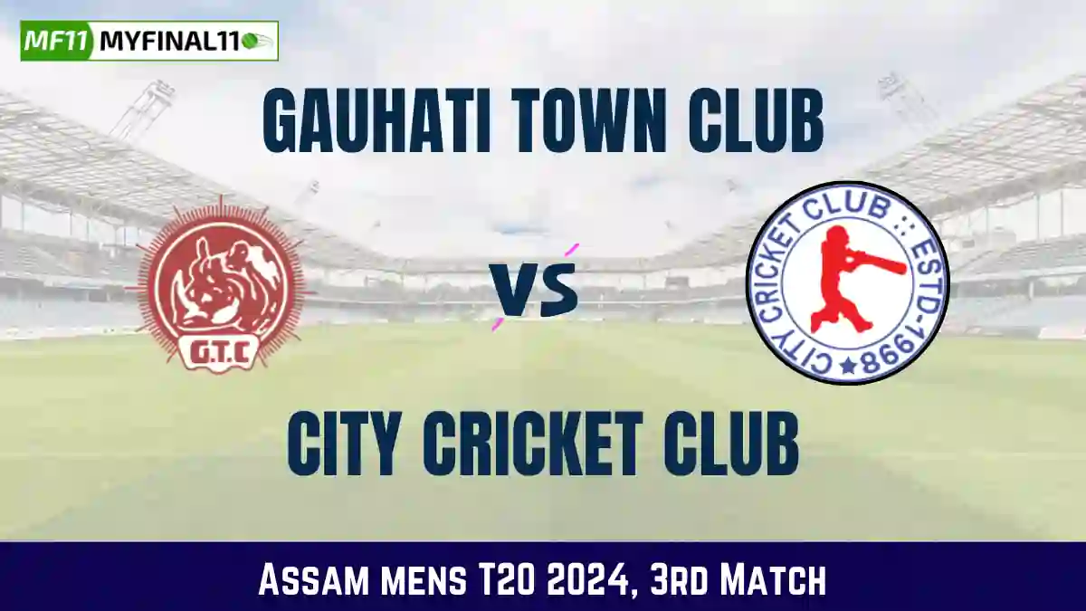 GTC vs CCC Dream11 Prediction Today: Match 3 Pitch Report, and Player Stats | Assam mens T20, 2024