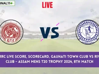 GTC vs RRC Live Score: Scorecard, Ball by Ball Commentary - Match 8, Assam Mens T20, 2024