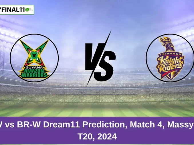 GUY-W vs BR-W Dream11 Prediction, Match 4, Massy WCPL T20, 2024