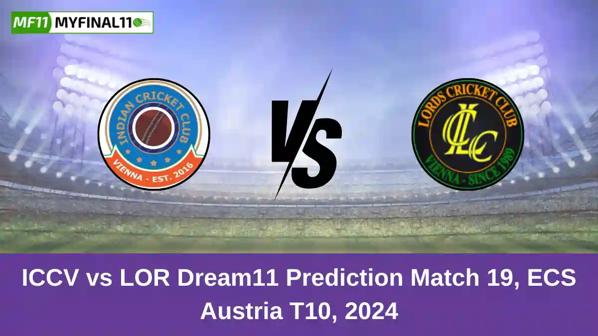 ICCV vs LOR Dream11 Prediction Match 19, ECS Austria T10, 2024