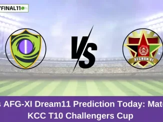 IQS vs AFG-XI Dream11 Prediction Today: Match 35