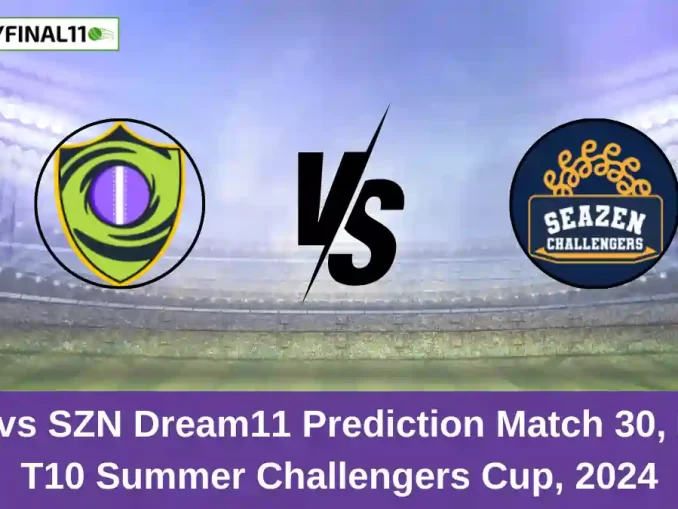 IQS vs SZN Dream11 Prediction Match 30, KCC T10 Summer Challengers Cup, 2024