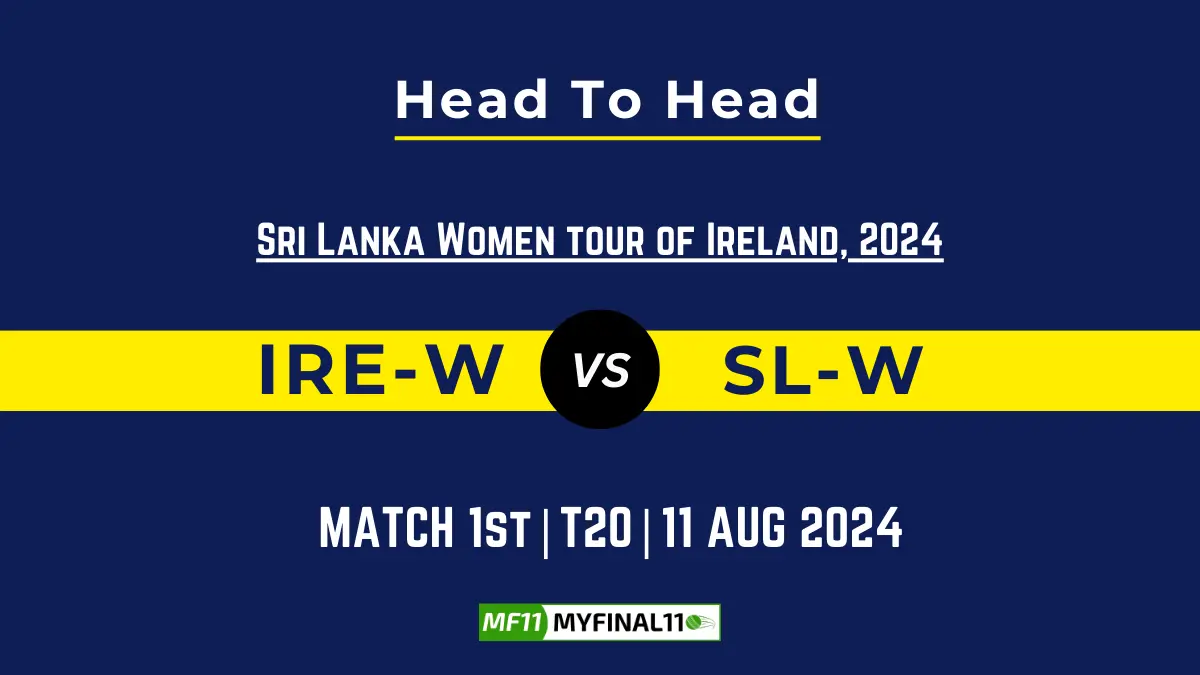 IRE-W vs SL-W Player Battle, Head to Head Team Stats, Player Record