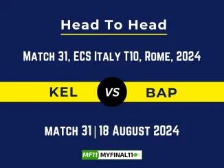 KEL vs BAP Dream11 Prediction