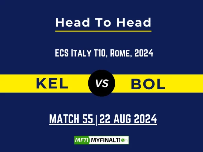 KEL vs BOL Player Battle, Head to Head Team Stats, Player Record