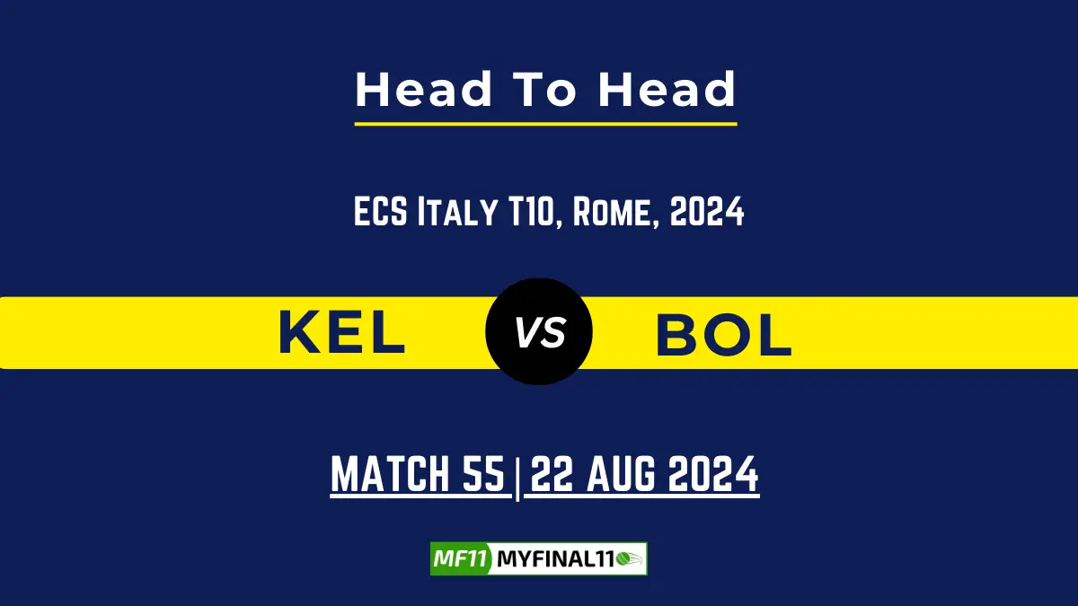 KEL vs BOL Player Battle, Head to Head Team Stats, Player Record