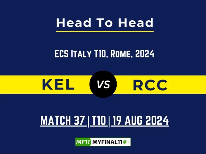 KEL vs RCC Player Battle, Head to Head Team Stats, Player Record