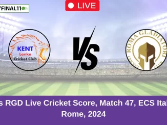 KEL vs RGD Live Cricket Score, Match 47, ECS Italy T10, Rome, 2024 (1)