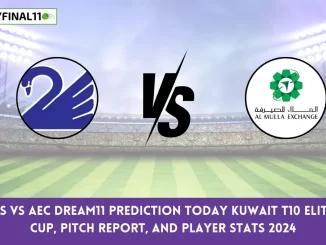 KS vs AEC Dream11 Prediction Today Kuwait T10 Elite Cup, Pitch Report, and Player Stats 2024