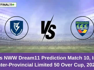 LLG vs NWW Dream11 Prediction Match 10, Ireland Inter-Provincial Limited 50 Over Cup, 2024