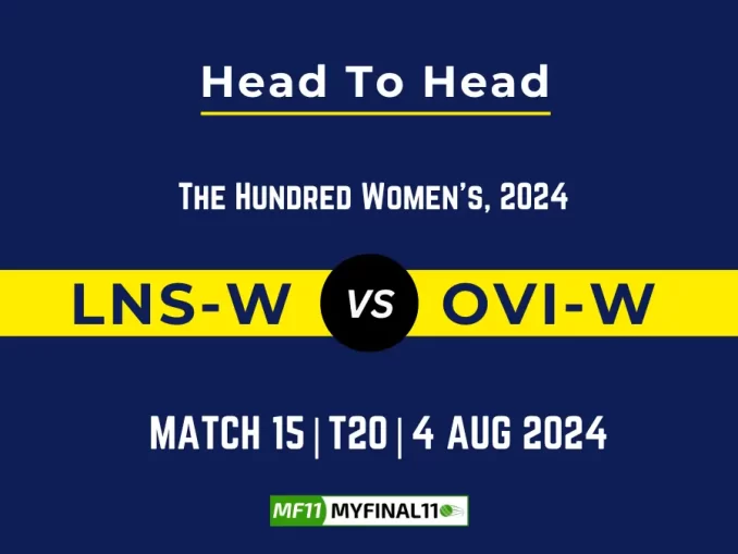 LNS-W vs OVI-W Player Battle, Head to Head Team Stats, Team Record