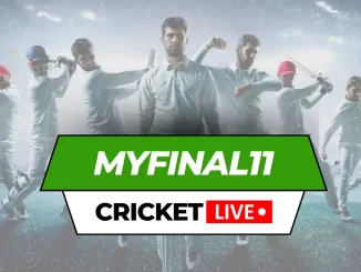 Live Cricket Score Ball by ball Commentary on Myfinal1