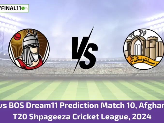 MAK vs BOS Dream11 Prediction Match 10, Afghanistan T20 Shpageeza Cricket League, 2024