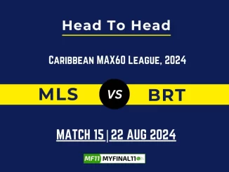 MLS vs BRT Player Battle, Head to Head Team Stats, Player Record