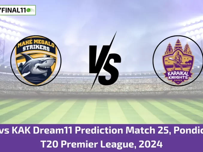 MMS vs KAK Dream11 Prediction Match 25, Pondicherry T20 Premier League, 2024