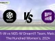 MNR-W vs NOS-W Dream11 Team, Match 27, The Hundred Women’s, 2024