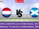 _NED-W vs SCO-W Live Cricket Score, 3rd T20I, Women's Tri-Series in Netherlands, 2024