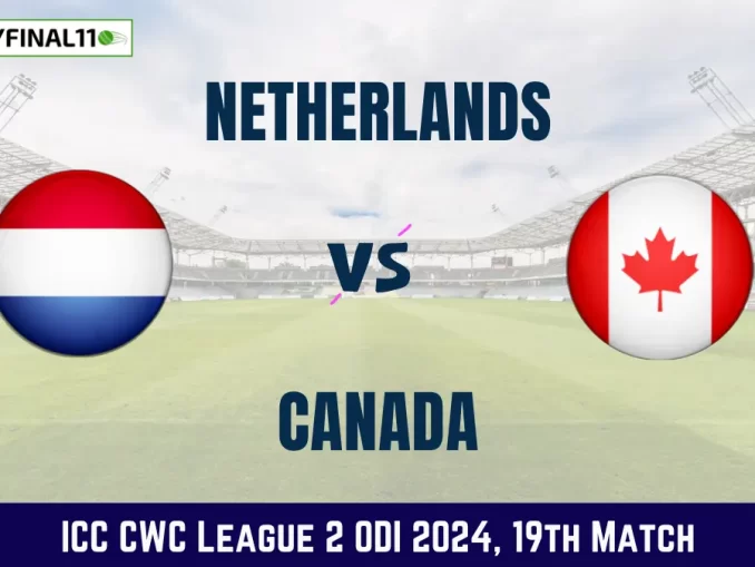 NED vs CAN Dream11 Prediction & Match Details