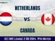 NED vs CAN Dream11 Prediction & Match Details