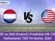 NED vs USA Dream11 Prediction 6th T20I, Netherlands T20I Tri-Series, 2024