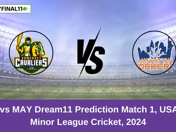 NJS vs MAY Dream11 Prediction Match 1, USA T20 Minor League Cricket, 2024