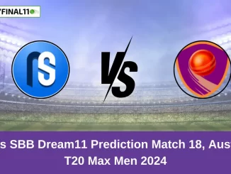 NSB vs SBB Dream11 Prediction Today: Match 18 Pitch Report, and Player Stats | Australian T20 Max Men 2024