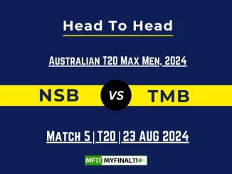 NSB vs TMB Player Battle, Head to Head Team Stats, Player Record