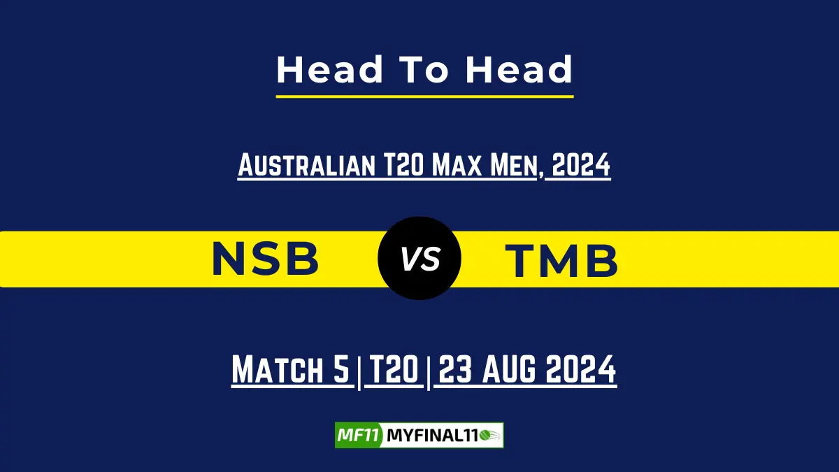 NSB vs TMB Player Battle, Head to Head Team Stats, Player Record